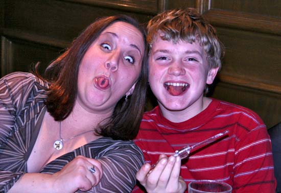 Natalie Alves and Nelson Stewart