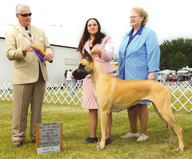 Jade gonig WB/BOW/BOB at Key City K.C. May 2010